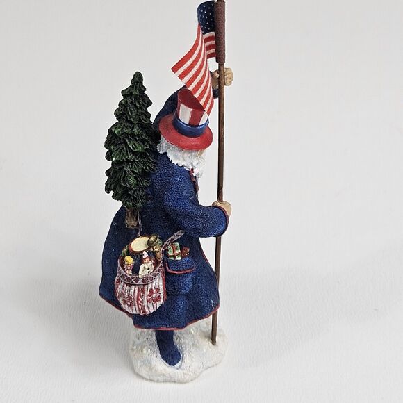 Pipka Minature Collection Patriotic Santa #11646 - Picture 4 of 5